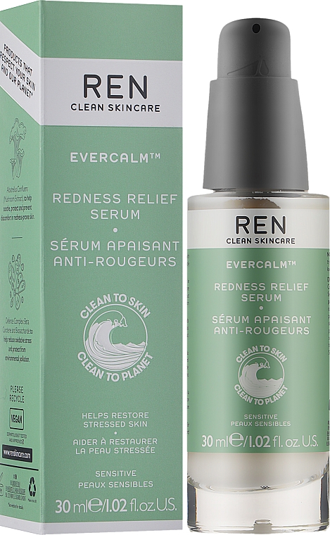 Сыворотка для снятия покраснений - Ren Evercalm Redness Relief Serum — фото N2