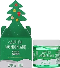 Желе для ванны и душа - Venus Xoxo Winter Wonderland Jelly Bath & Shower Xmas Tree — фото N2