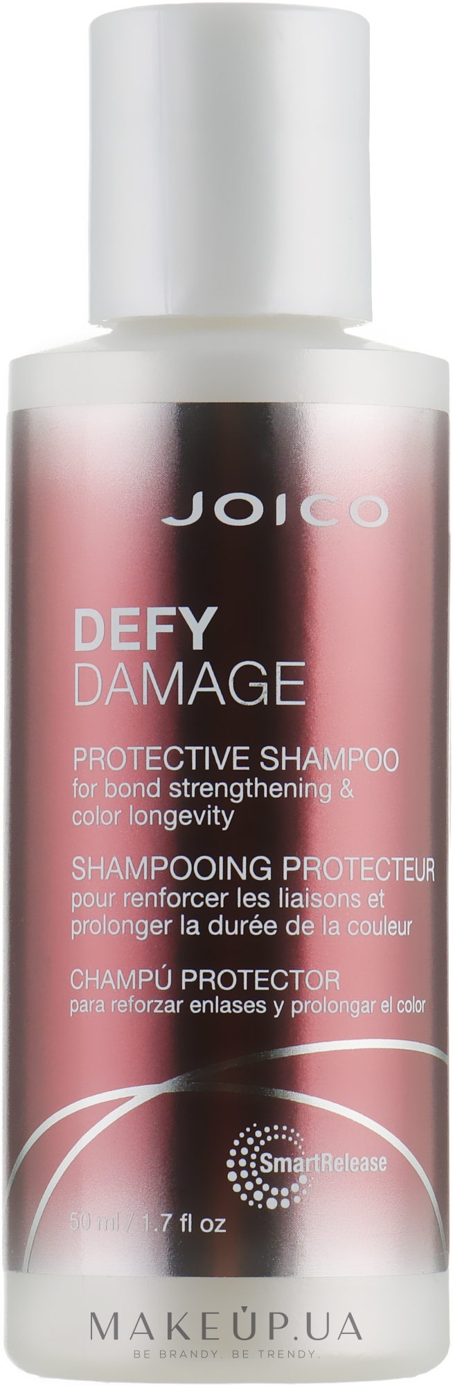Защитный шампунь для укрепления дисульфидных связей и устойчивости цвета - Joico Protective Shampoo For Bond Strengthening & Color Longevity — фото 50ml