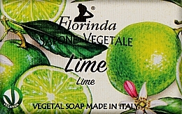 Мило натуральне "Лайм" - Florinda Lemon Natural Soap — фото N1