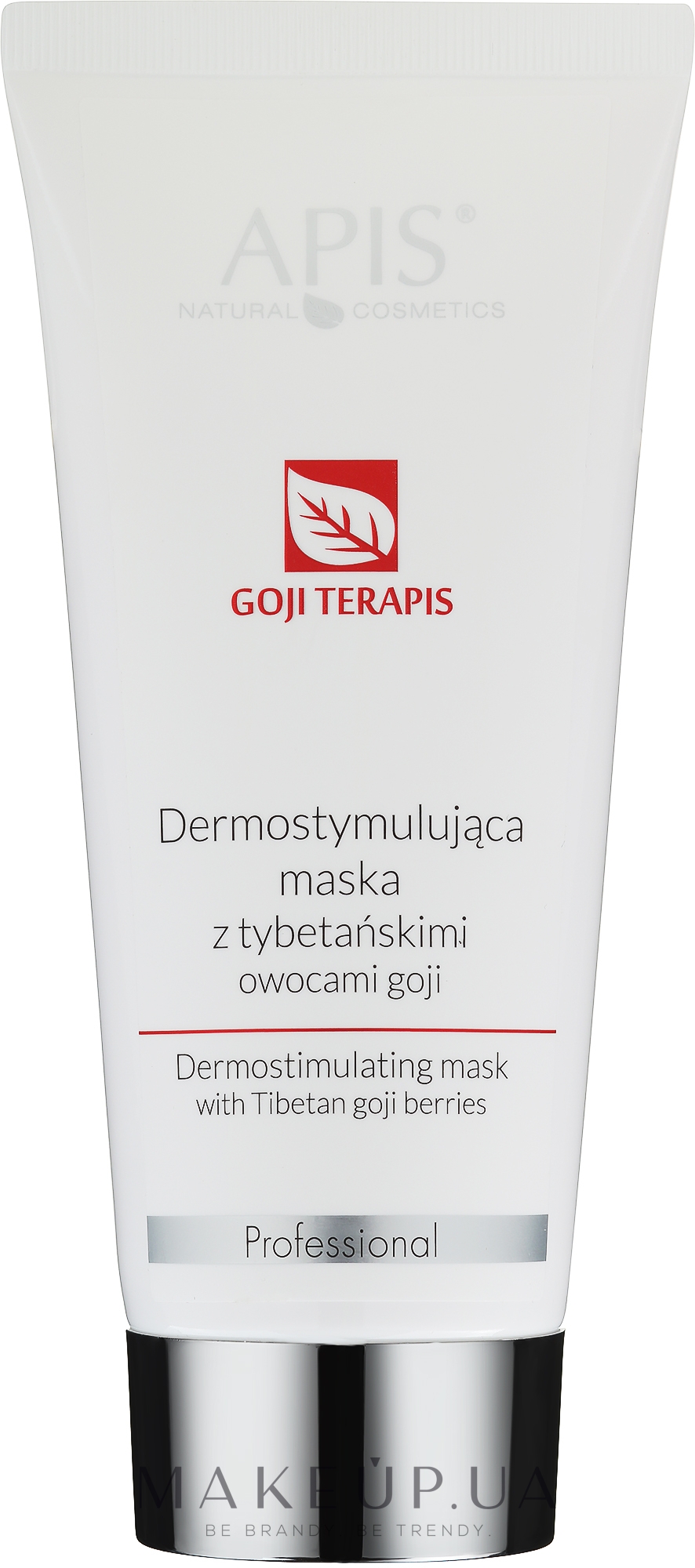 Дермостимулирующая маска для лица с экстрактом ягод годжи - APIS Professional Goji TerApis Dermostimulating Face Mask — фото 200ml