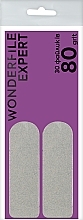 Парфумерія, косметика Клейові змінні файли для педикюрної тертки Wonderfile Expert 80 грит, 30 шт. - Wonderfile
