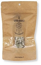 Натуральные благовония "Белый шалфей" - Salvia Bianca White Sage Smudge  — фото N1