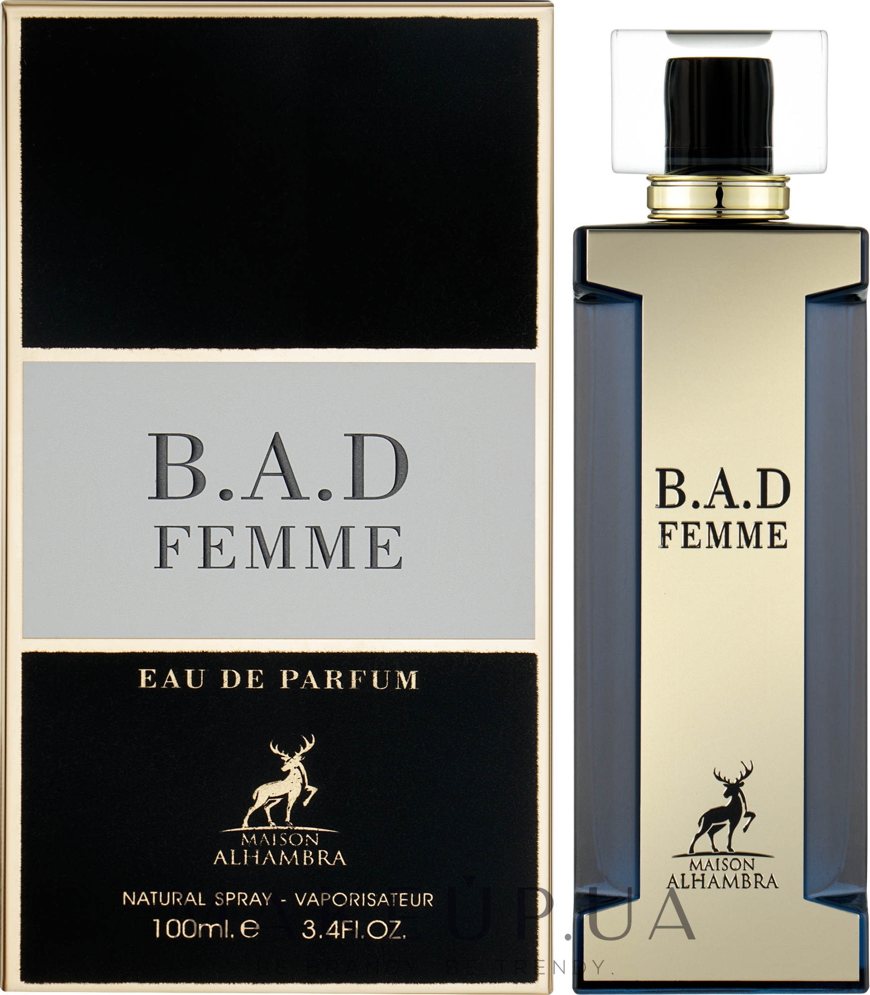 Alhambra B.A.D. Femme - Парфумована вода — фото 100ml