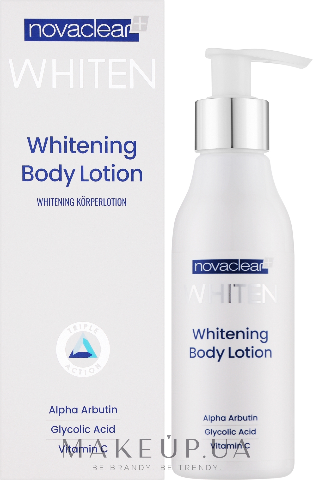Лосьйон для тіла - Novaclear Whiten Whitening Body Lotion — фото 150ml