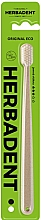 Парфумерія, косметика Зубна щітка, м'яка - Herbadent Original Eco Toothbrush