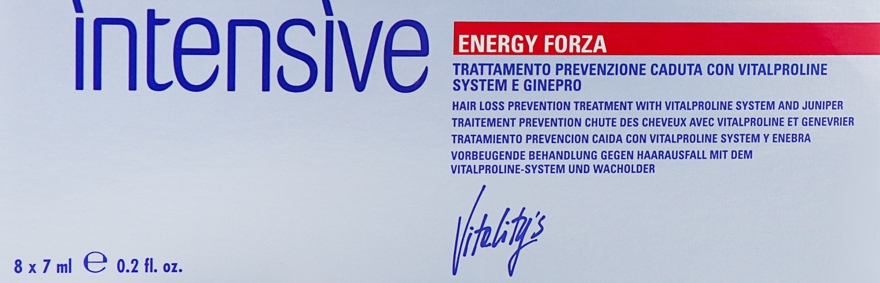 Лосьон для лечения выпадения волос - Vitality's Intensive Energy Forza — фото N3