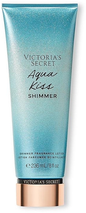 Парфюмированный лосьон с шиммером - Victoria's Secret Aqua Kiss Shimmer Body Lotion — фото N1