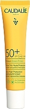 Легкий сонцезахисний крем для обличчя - Caudalie Vinosun Protect Very High Lightweight Cream SPF 50+ — фото N1