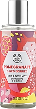 Парфумерія, косметика Спрей для волосся й тіла "Гранат і червоні ягоди" - The Body Shop Pomegranate And Red Berries
