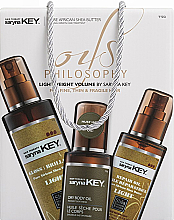 Духи, Парфюмерия, косметика Набор - Saryna Key Damage Repair Light (oil/105ml + spray/250ml + b/oil/110ml)