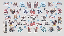 Водные наклейки для ногтей, VN - Vizavi Professional — фото N1