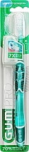 Духи, Парфюмерия, косметика Зубная щетка "Technique Pro", мягкая, бирюзовая - G.U.M Soft Compact Toothbrush