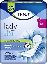 Урологические прокладки, 20 шт. - TENA Lady Slim Extra — фото N2