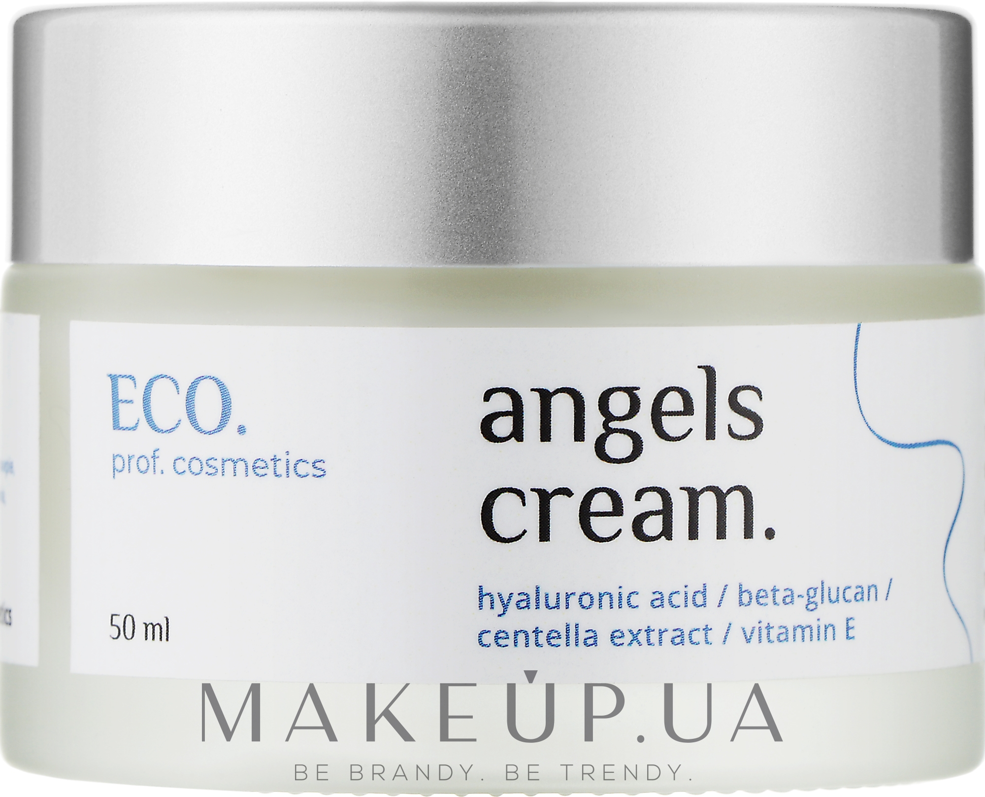 Увлажняющий ламелярный крем для лица для сухой и нормальной кожи - Eco.prof.cosmetics Angels Cream — фото 50ml