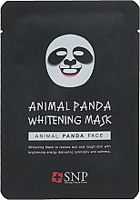 Духи, Парфюмерия, косметика Отбеливающая маска - SNP Animal Panda Whitening Mask