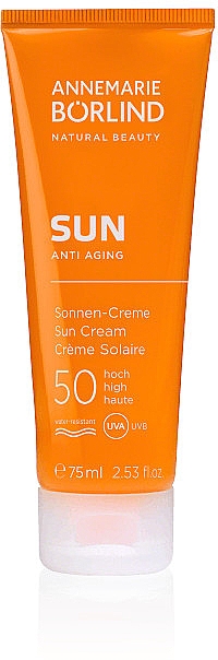Сонцезахисний крем SPF50 - Annemarie Borlind Sun Anti Aging Sun Cream SPF 50 — фото N1