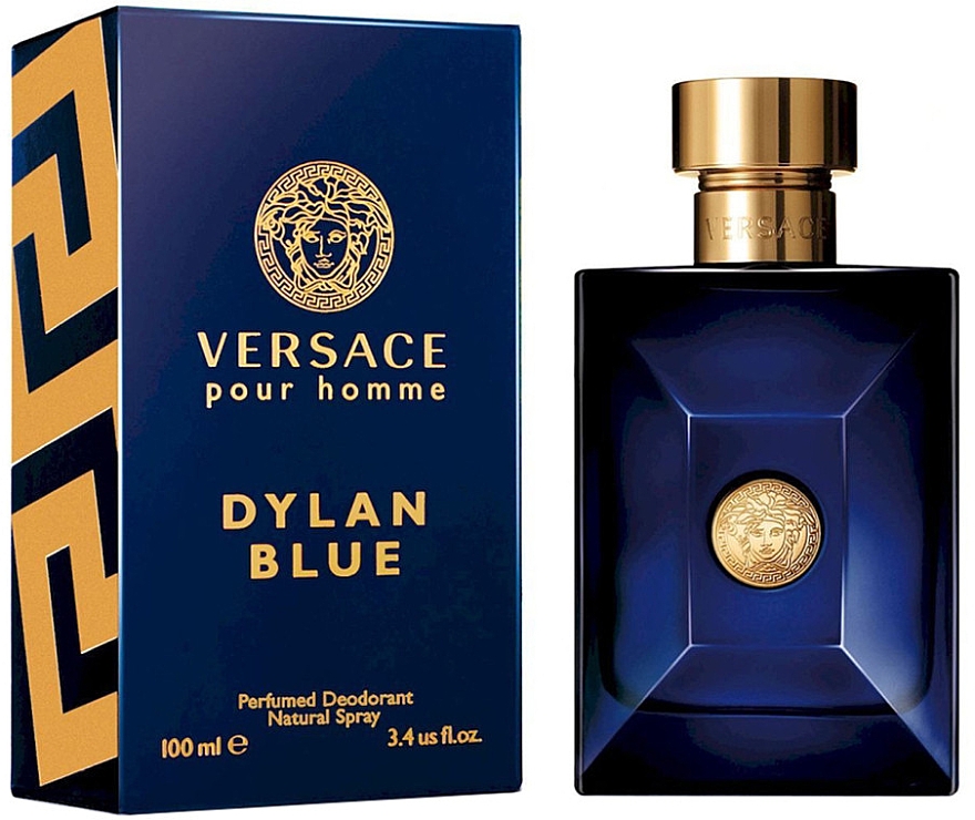 Versace Dylan Blue Pour Homme - Дезодорант-спрей — фото N1