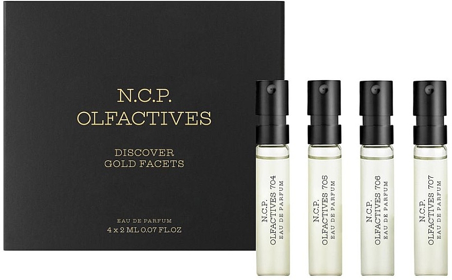 N.C.P. Olfactives Discover Gold Facets - Набор (edp/4x2ml) — фото N1