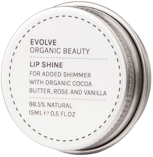 Живильний бальзам для губ - Evolve Organic Beauty Lip Shine True Gold — фото N1