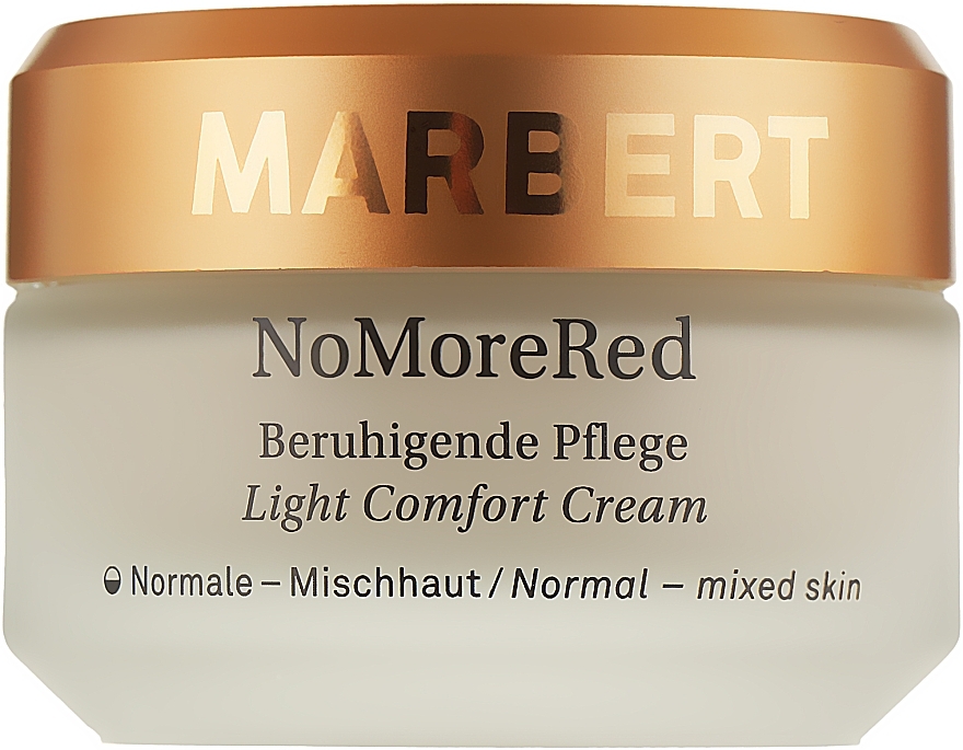 Легкий крем против покраснений - Marbert No More Red Anti-Redness Cream- light