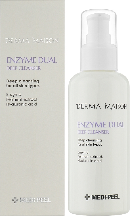 Пенка для глубокого очищения с энзимами - MEDIPEEL Derma Maison Enzyme Dual Deep Cleanser — фото N2