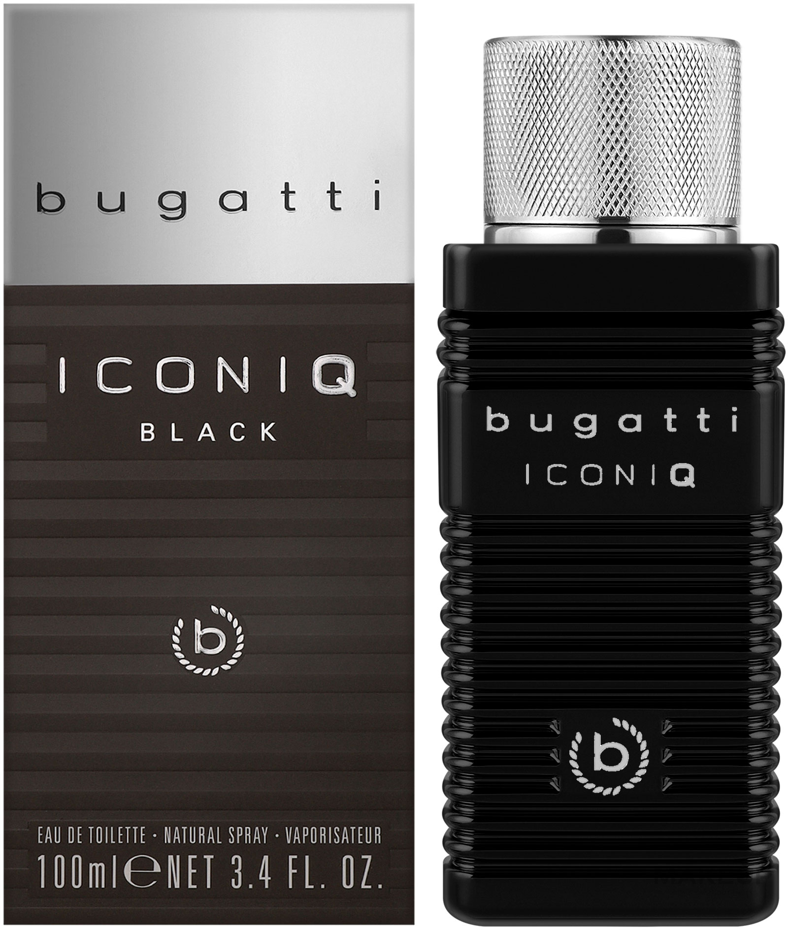 Bugatti Iconiq Black - Туалетная вода — фото 100ml