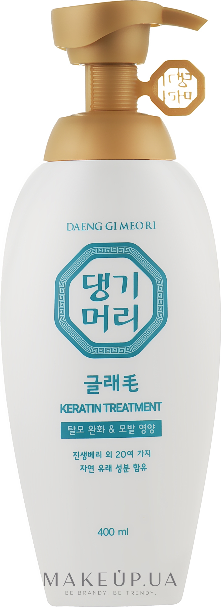 Увлажняющий кондиционер для волос - Daeng Gi Meo Ri Glamo Keratin Treatment — фото 400ml