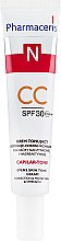 Крем для чутливої шкіри обличчя - Pharmaceris N Capilar-tone CC Cream SPF 30 — фото N2