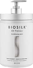 Бальзам-кондиционер для волос после химической завивки - Biosilk Silk Therapy Conditioning Balm — фото N2