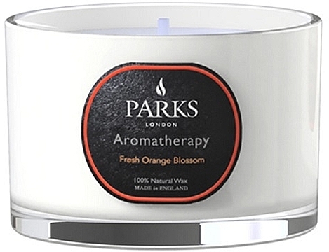 Ароматическая свеча - Parks London Aromatherapy Fresh Orange Blossom Candle — фото N1