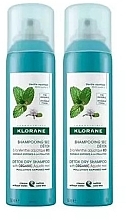 Парфумерія, косметика Набір - Klorane (dry/shm/2x150ml)