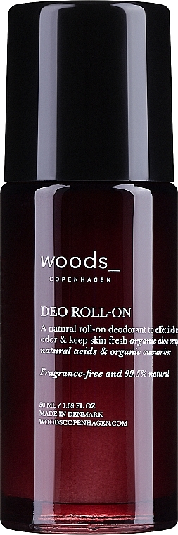 Роликовый дезодорант - Woods Copenhagen Deo Roll-On — фото N1