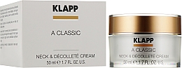 Крем для шиї і декольте - Klapp A Classic Neck & Decollete Cream — фото N2