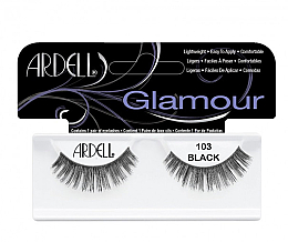 Духи, Парфюмерия, косметика Накладные ресницы - Ardell Glamour Eyelashes Black 103