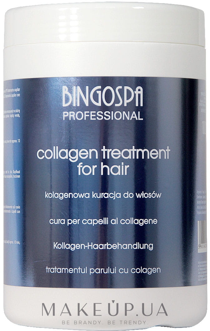 Маска для волос коллагеновая - BingoSpa Collagen Treatment For Hair — фото 1000g