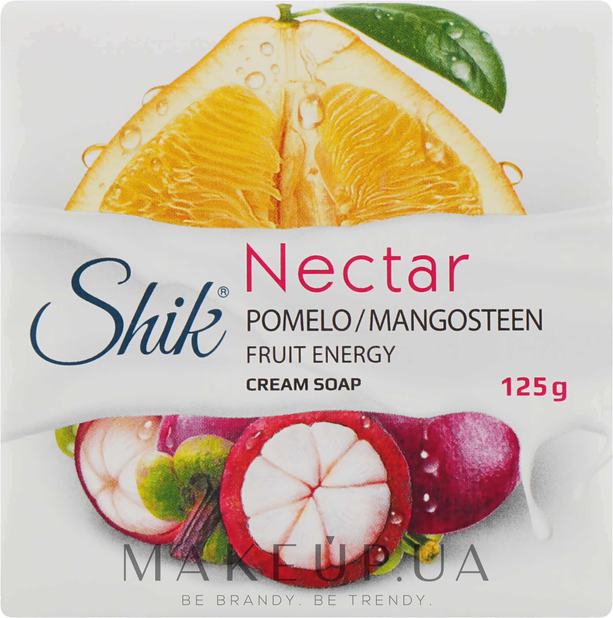 Крем-мило туалетне "Помело й мангостин" - Шик Nectar Cream Soap — фото 125g