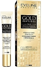 Парфумерія, косметика Крем-ліфтинг для зони навколо очей - Eveline Cosmetics Gold Peptides