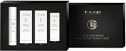 Духи, Парфюмерия, косметика Подарочный набор - T-LAB Professional Royal Detox (h/cond/250ml + h/spray/130ml + sh/250ml + h/spray/300ml)