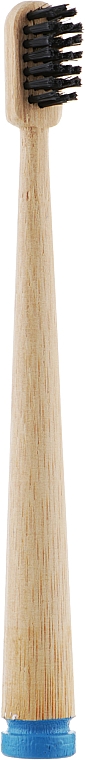 Дитяча бамбукова зубна щітка, синя - Donnie White Bamboo — фото N1