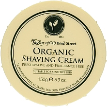Духи, Парфюмерия, косметика Крем для бритья - Taylor of Old Bond Street Organic Shaving Cream