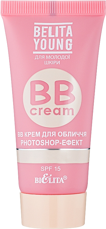 BB крем для лица Photoshop-Эффект - Bielita Belita Young BB Cream — фото N1