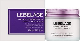 Увлажняющий и питательный крем с коллагеном и зеленым чаем - Lebelage Collagen+Green Tea Moisture Cream — фото N4