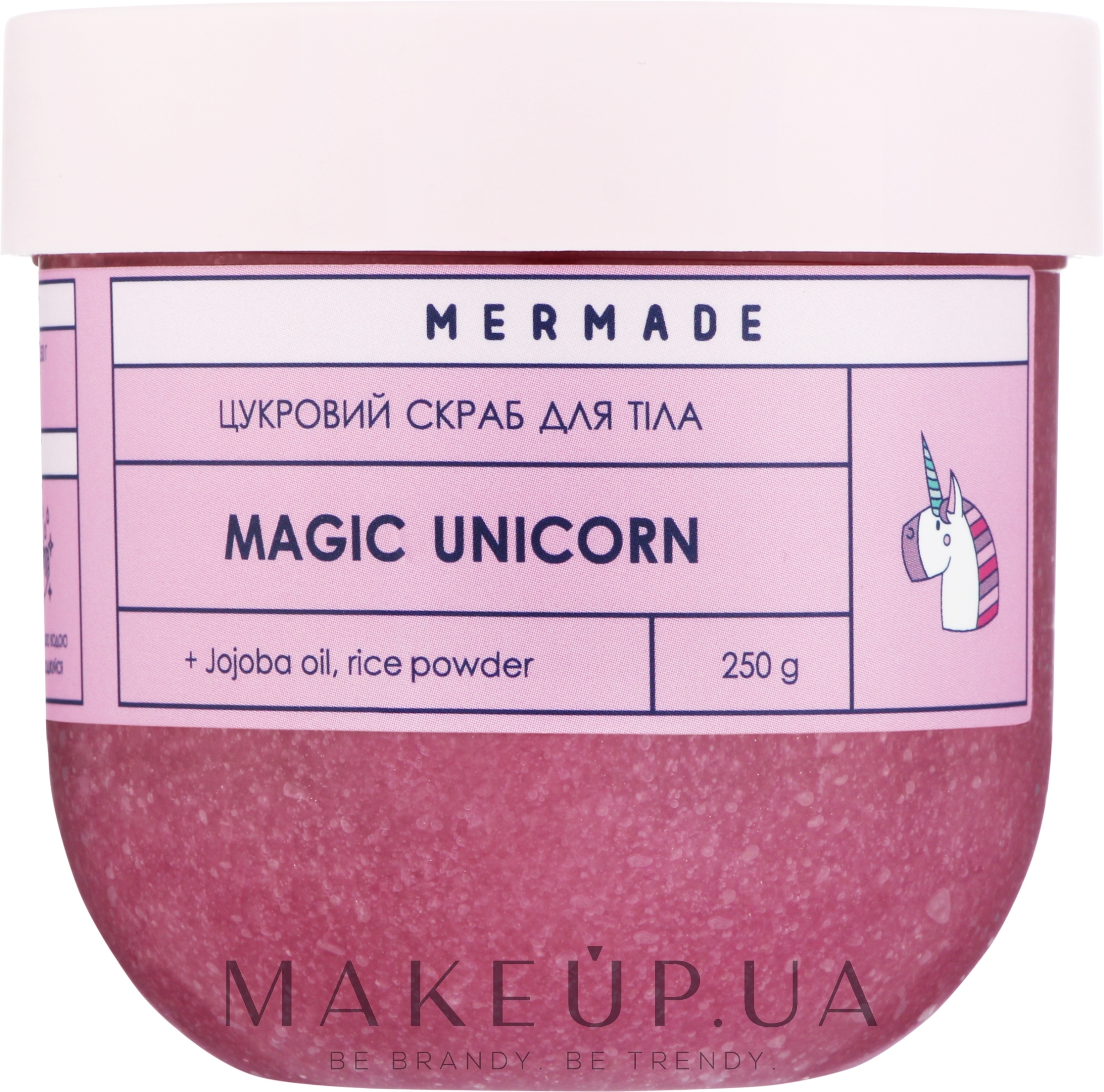 Цукровий скраб для тіла - Mermade Magic Unicorn — фото 250g