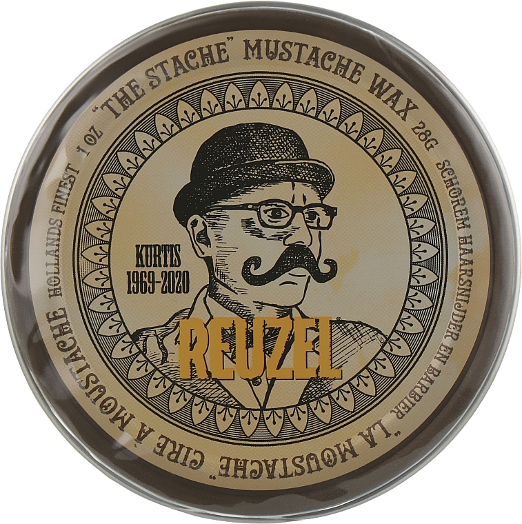 Віск для вусів - Reuzel "The Stache" Mustache Wax — фото N1