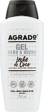 Парфумерія, косметика Гель для ванни і душу "Кокосове молочко" - Agrado Sower Gel