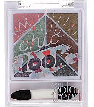 Духи, Парфюмерия, косметика Пателка теней для век - Avon Color Trend Chic Look Eyeshadow Palette