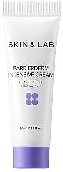 Интенсивно восстанавливающий барьерный крем - Skin&Lab Barrierderm Intensive Cream (мини) — фото N1