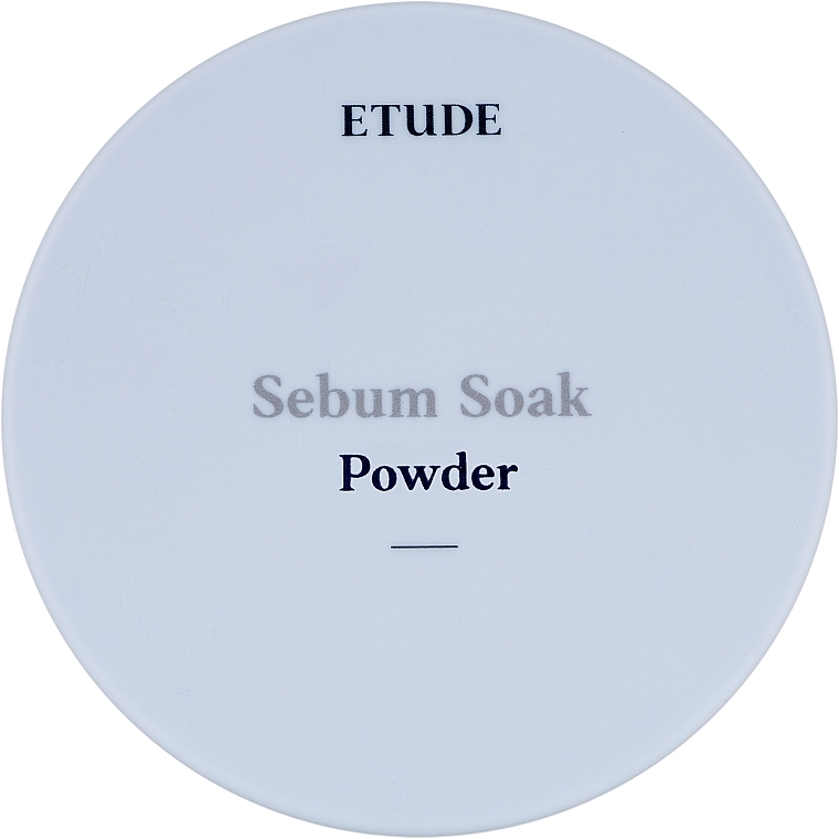Матувальна розсипчаста пудра для обличчя - Etude House Sebum Soak Powder — фото N2