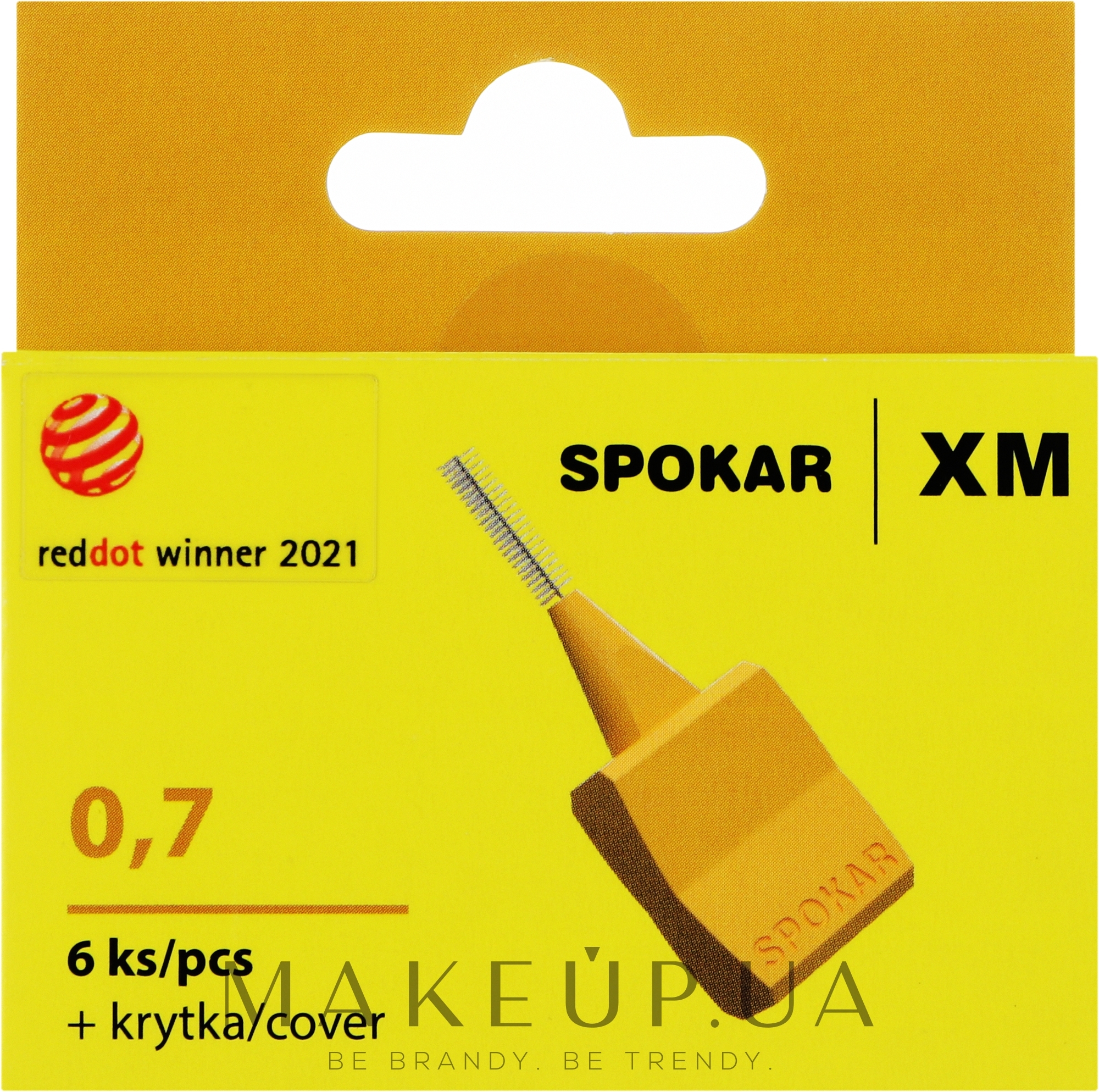 Межзубные ершики, 0,7 мм - Spokar XM — фото 6шт
